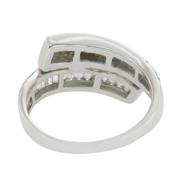 New Bridal Ladies 1.12ct Halo Diamond Wedding Ring White  Luxo Jewelry White Gold Diamonds Wedding Ring